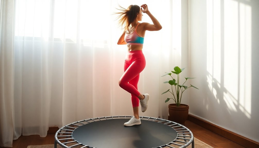 gentle lymphatic bounce routine