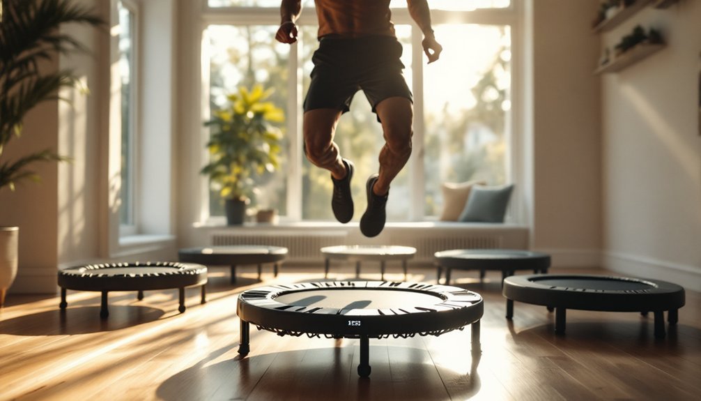 mini trampolines for workouts