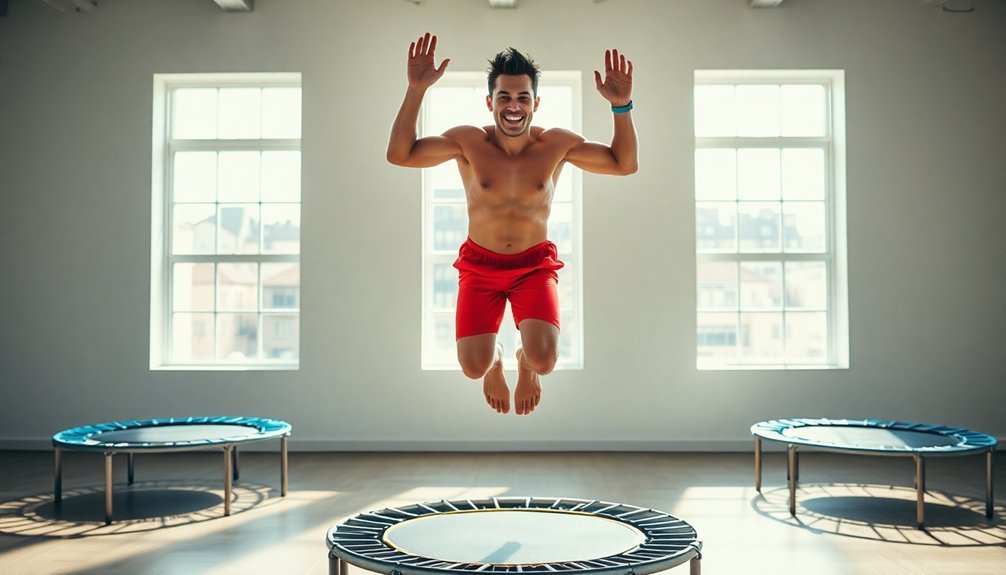 rebounding enhances calorie burning