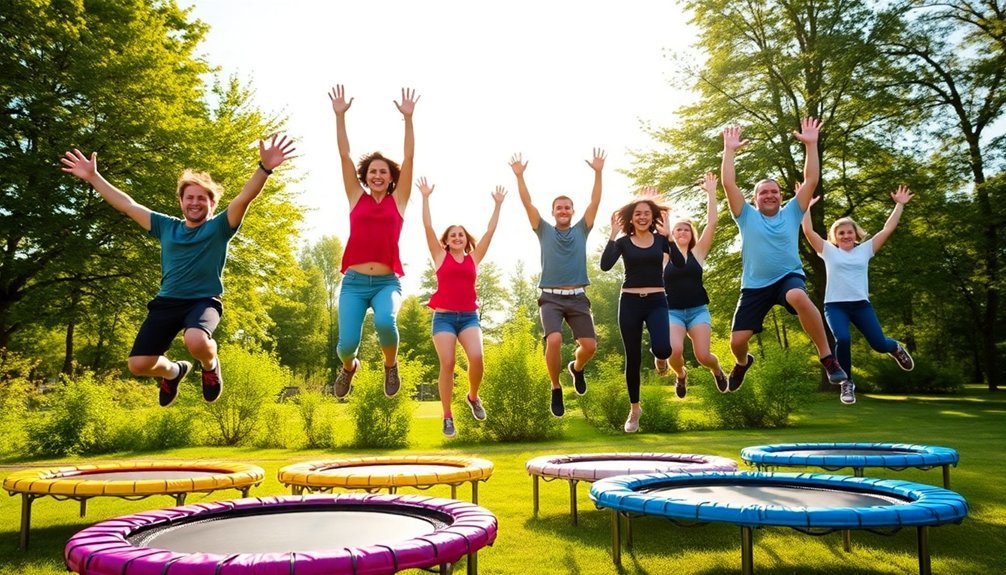 rebounding enhances total fitness
