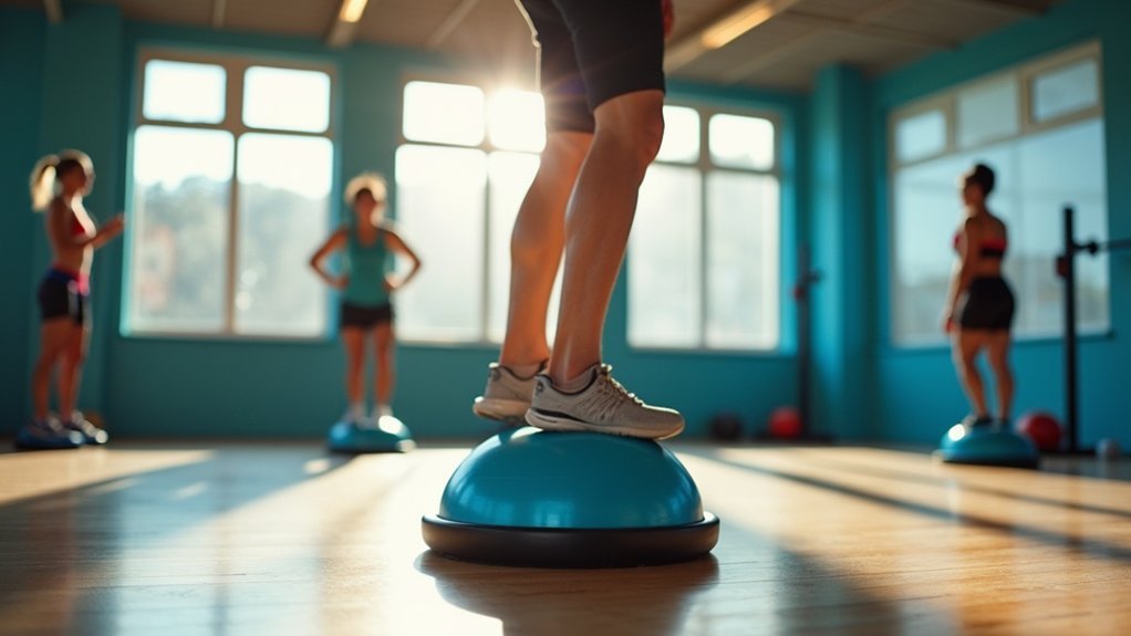 bosu ball proprioceptive training