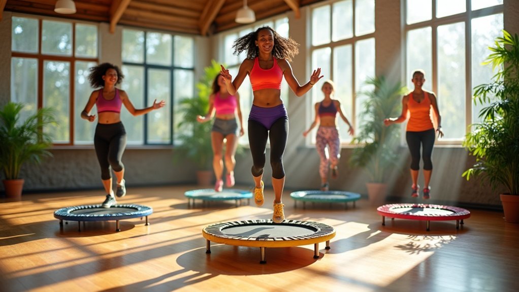 cellulite free with mini trampolines