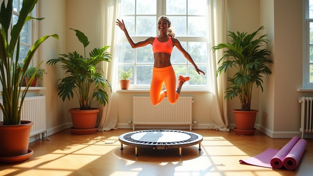 compact rebounding full body workouts
