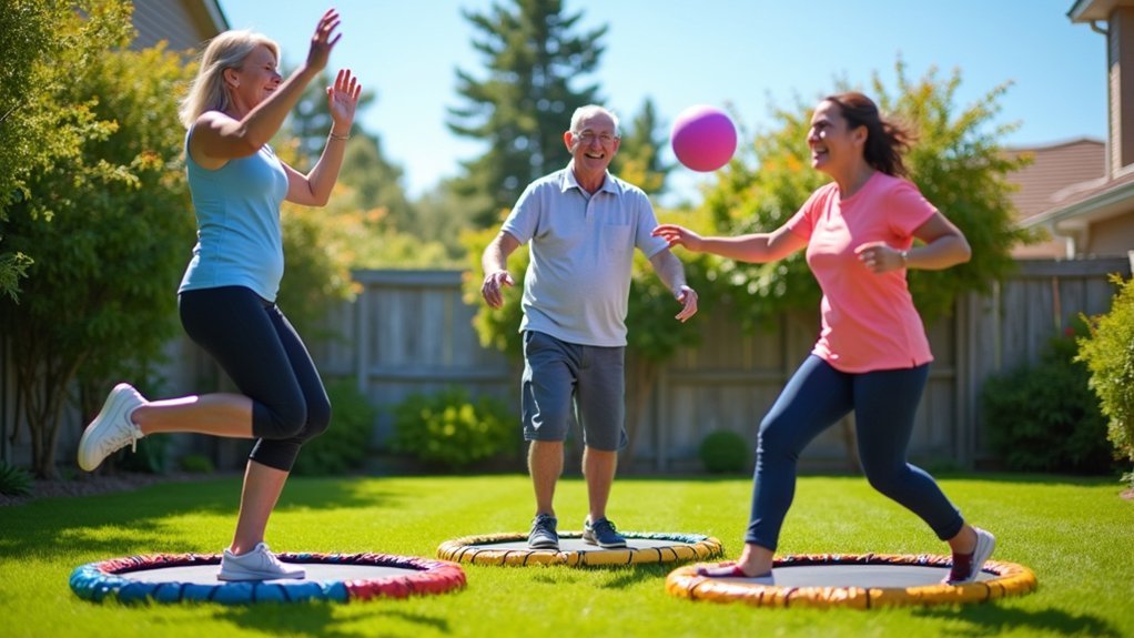 3 Best Core Exercises For Seniors’ Trampolines