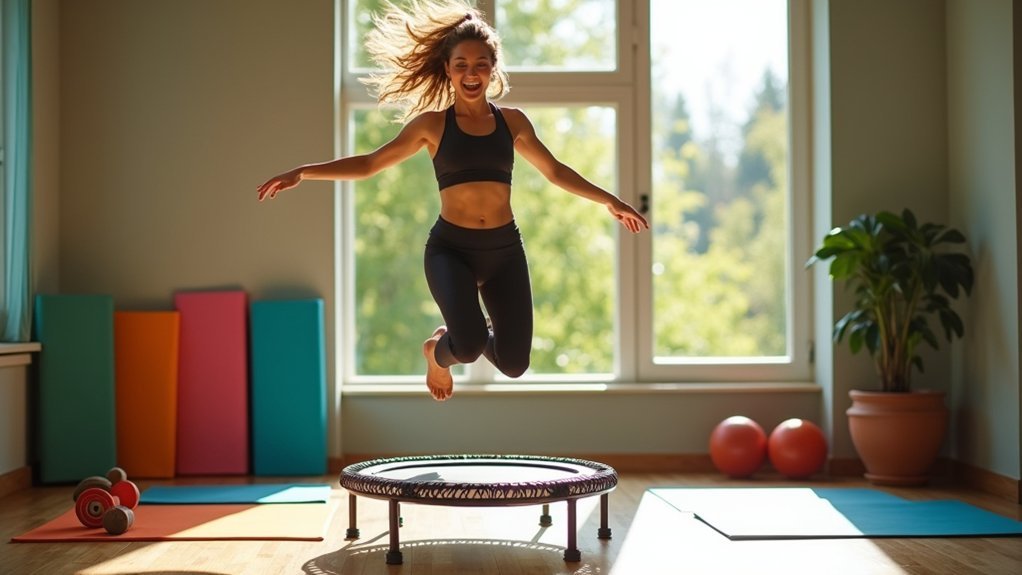 daily trampoline bone routines