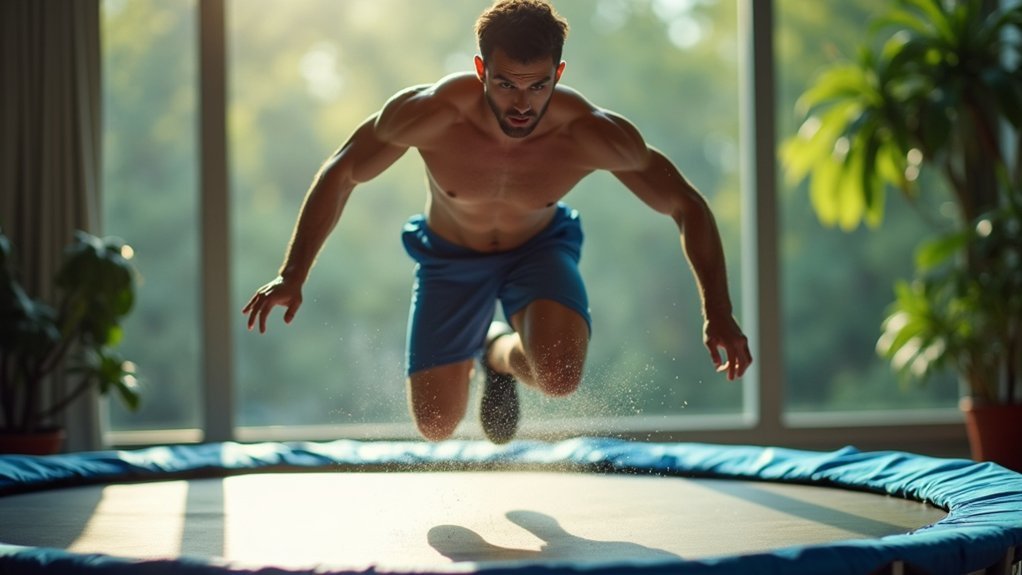 efficient calorie burn rebounding