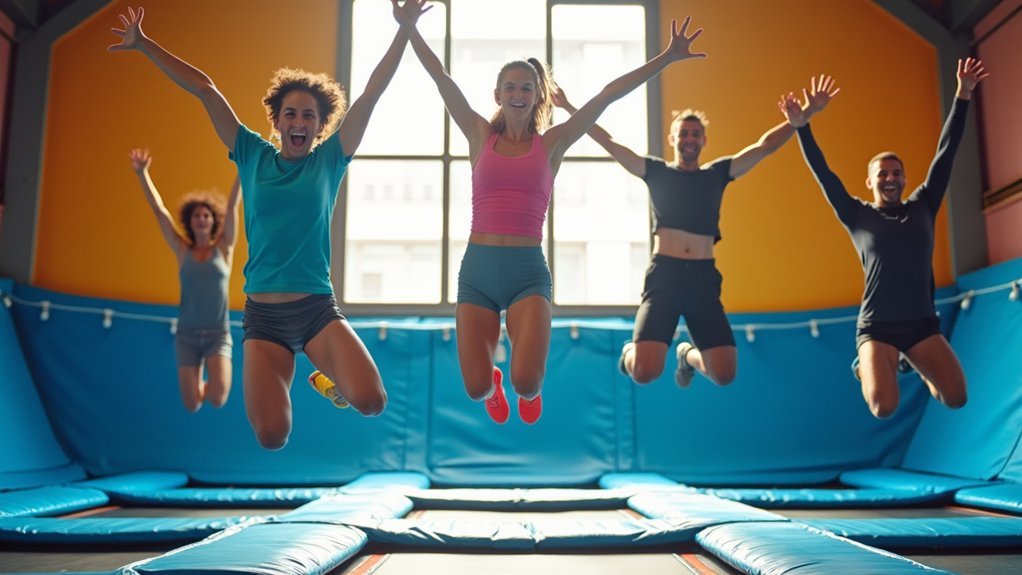 full body rebounding calorie burn