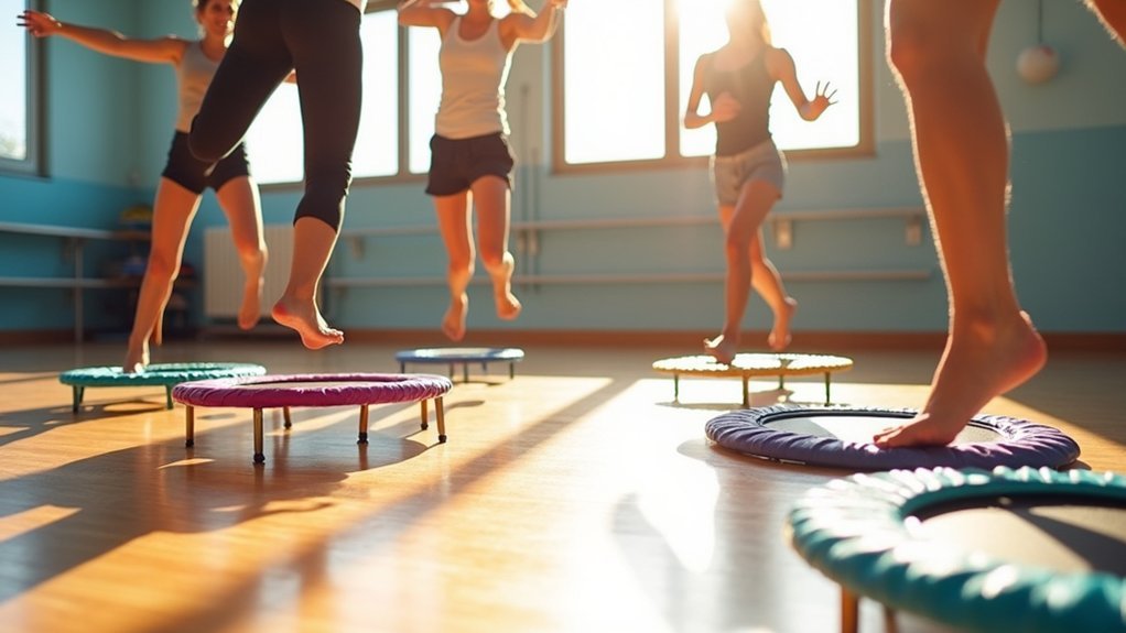 gentle bouncing supports lymphatic flow