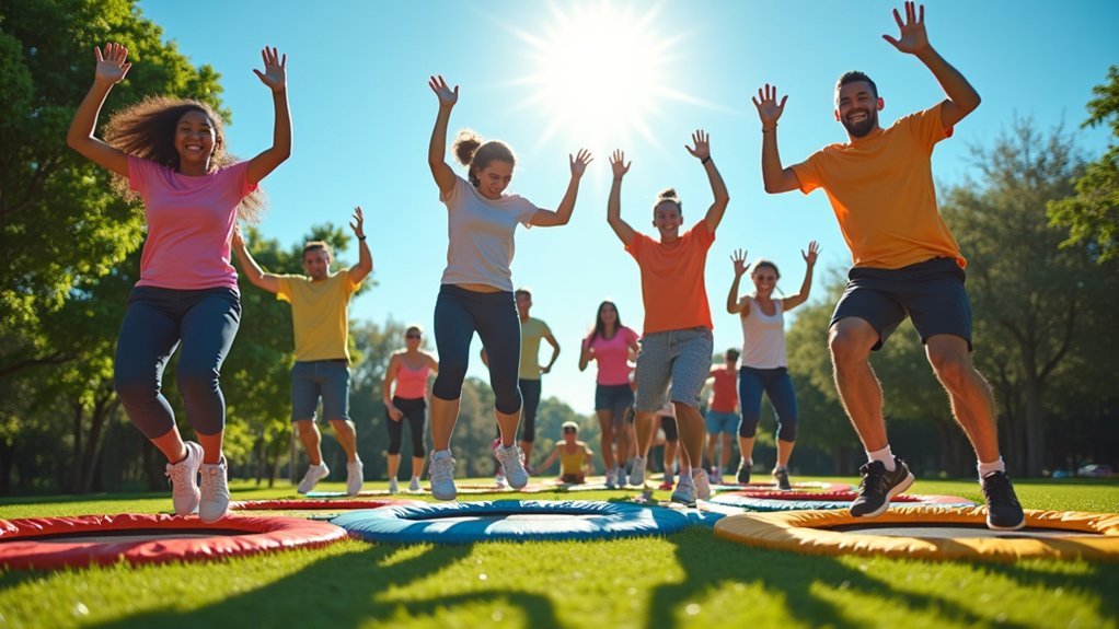 gentle trampoline workout benefits