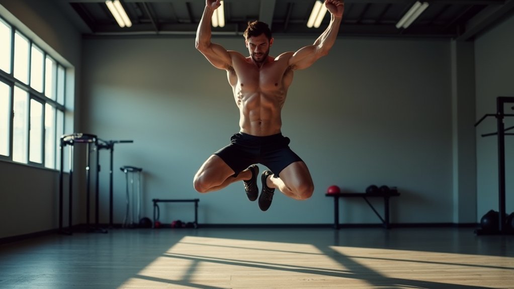 jumping activates tra differently