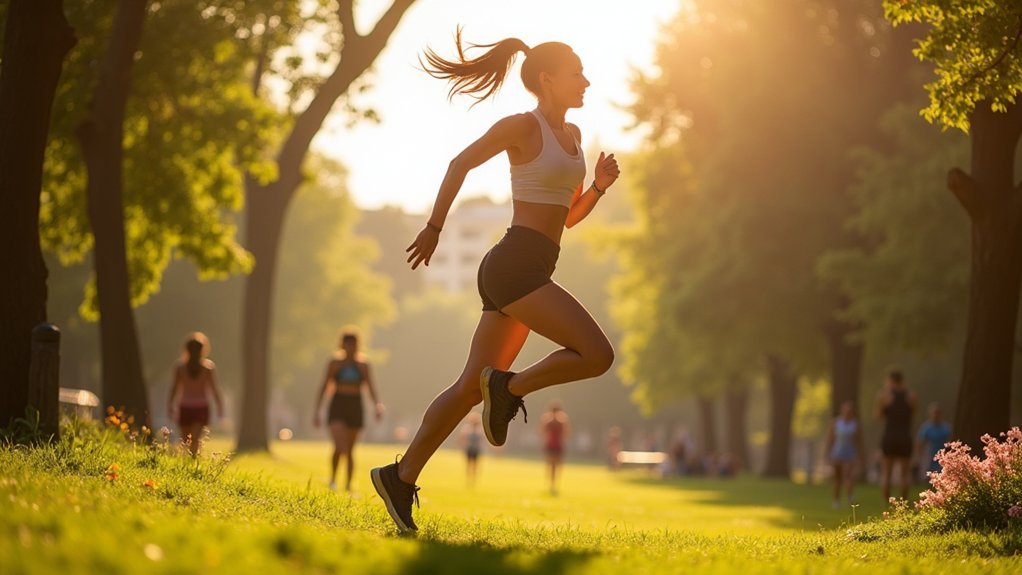 jumping boosts skin health