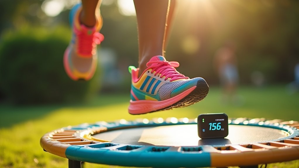 maximize mini trampoline workout efficiency