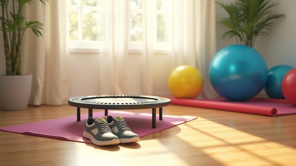 metabolic engagement through rebounding