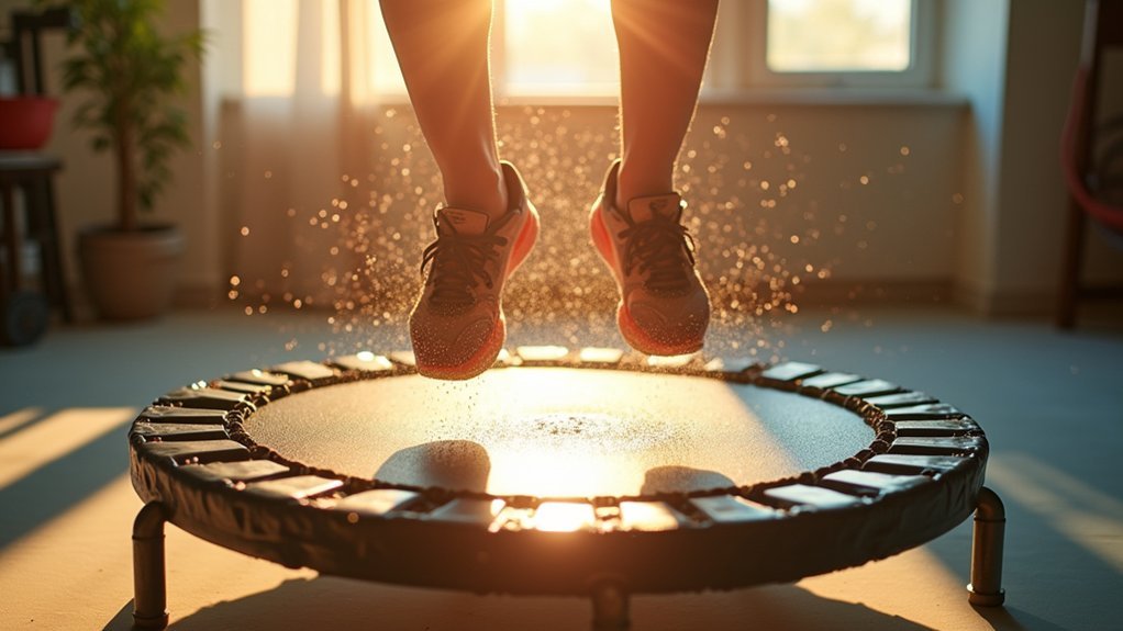 mini trampoline boosts fat burning hormones