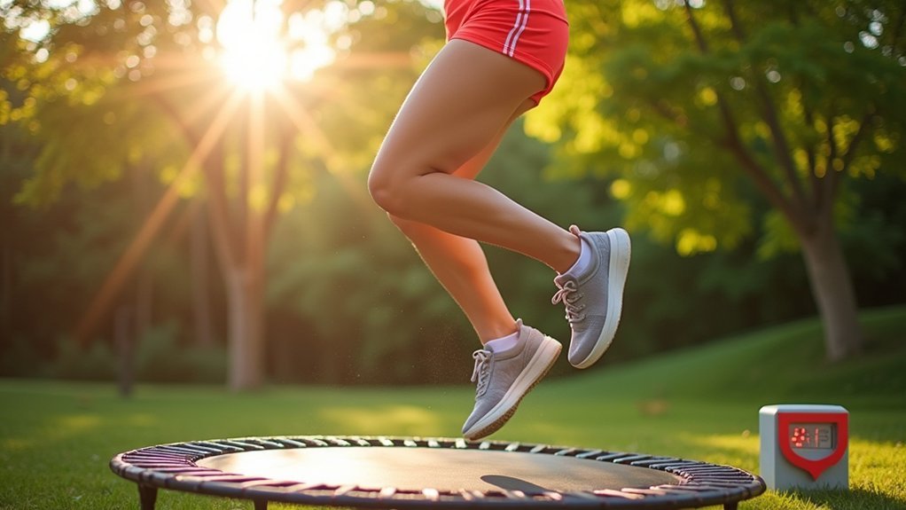 mini trampoline hiit sessions