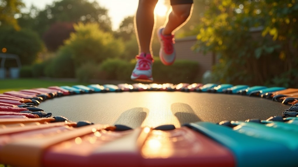 mini trampoline jump calorie burn