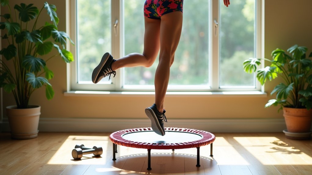 mini trampoline workouts for cellulite