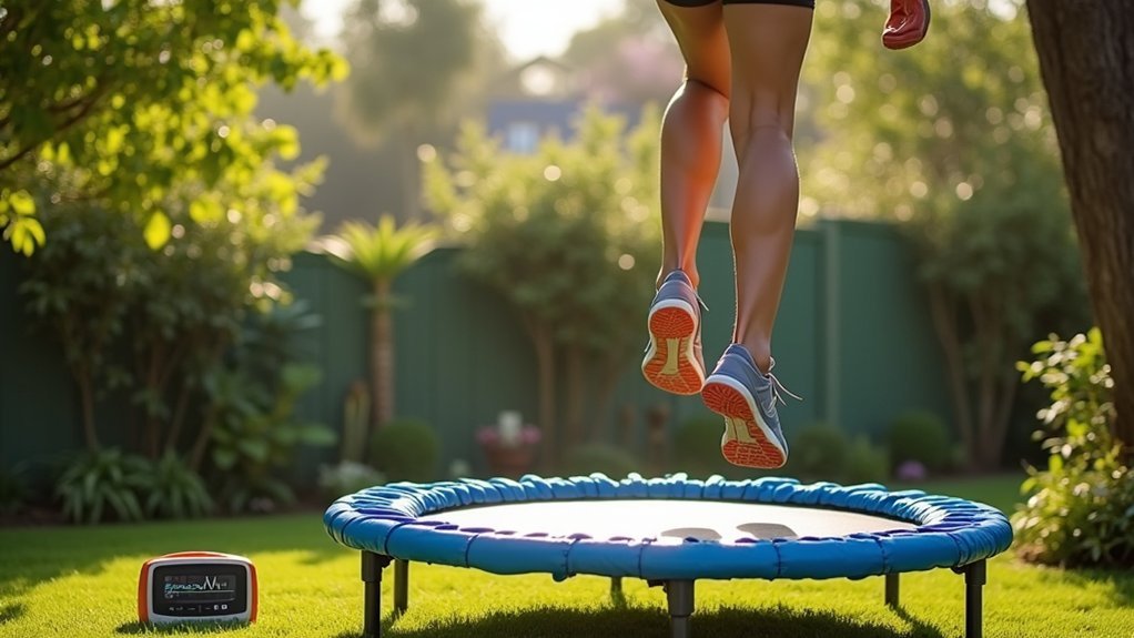 noise reducing trampoline techniques