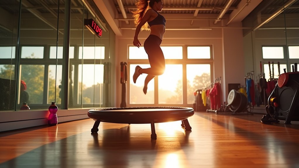 rebounder calorie burning duration