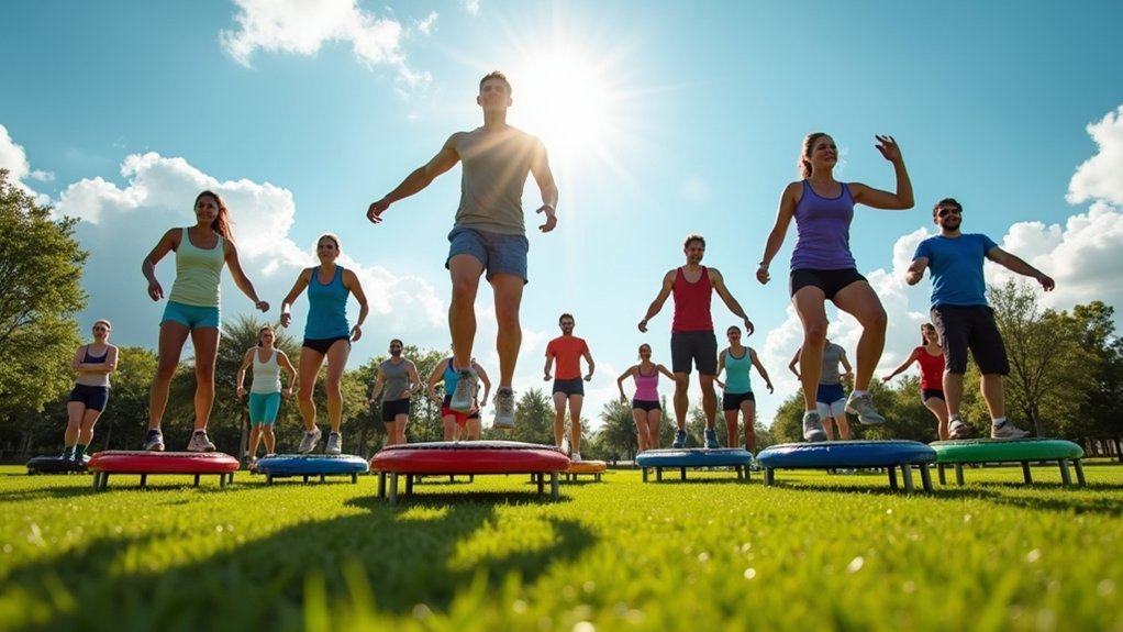 rebounder workouts boost heart health