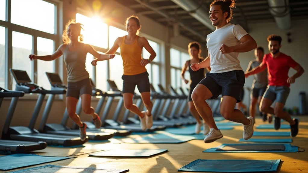 rebounding burns more calories