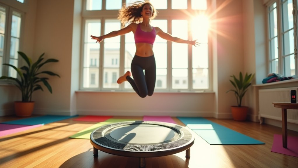 rebounding burns significant calories