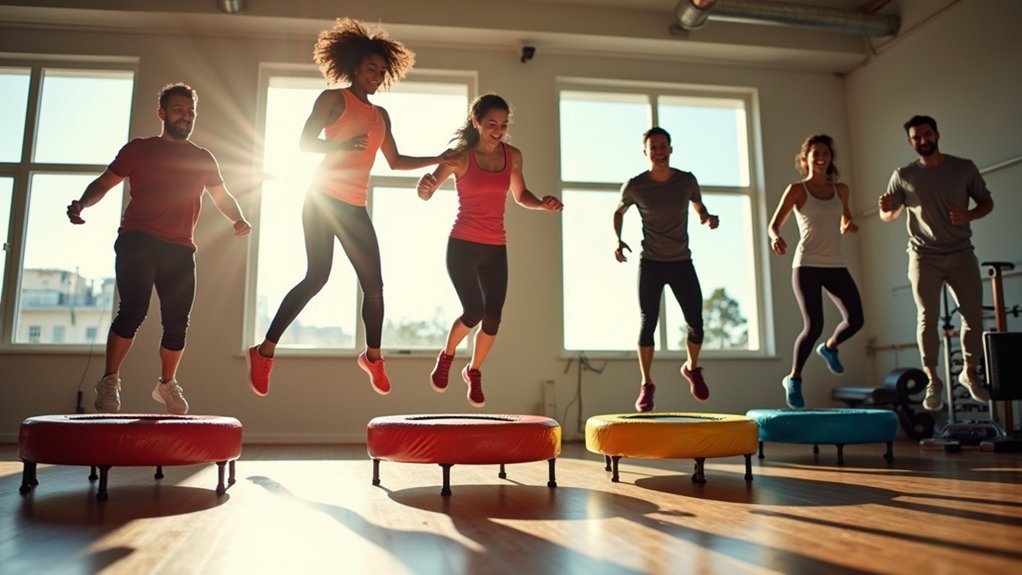 rebounding efficient calorie burner