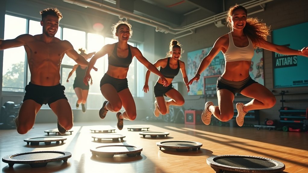 rebounding enhances metabolic efficiency