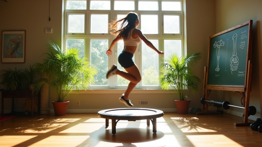 rebounding improves bone density