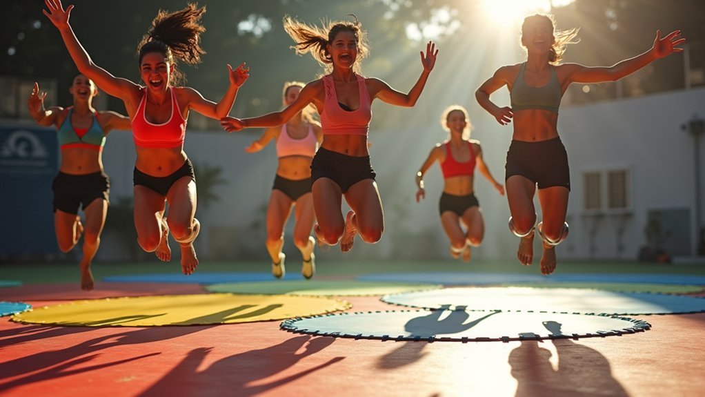 rebounding maximizes calorie burn
