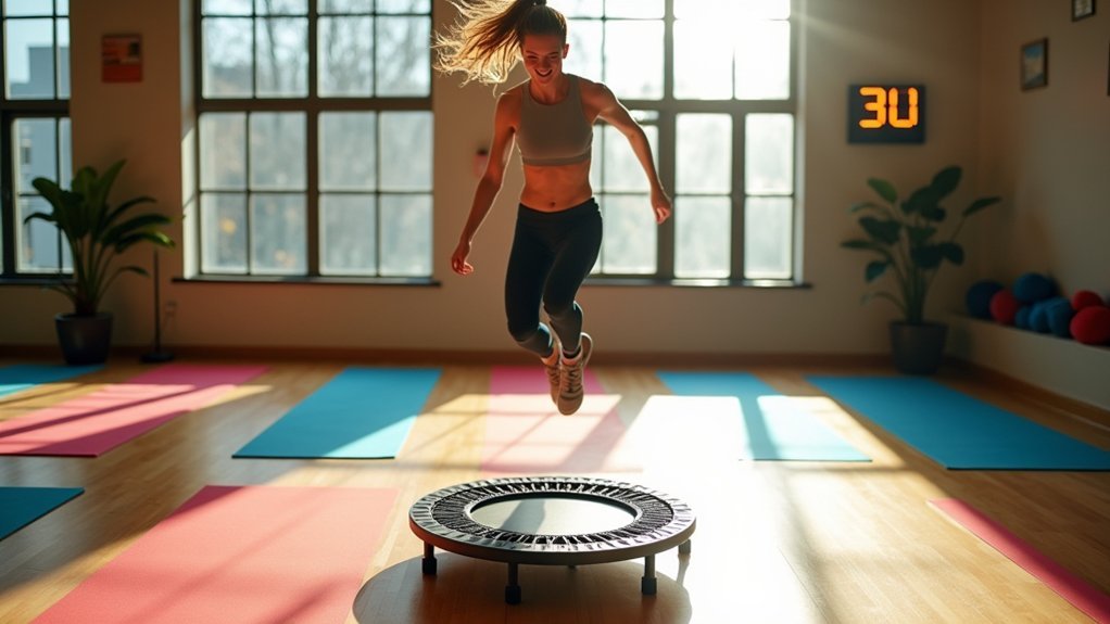 trampoline calorie burn factors