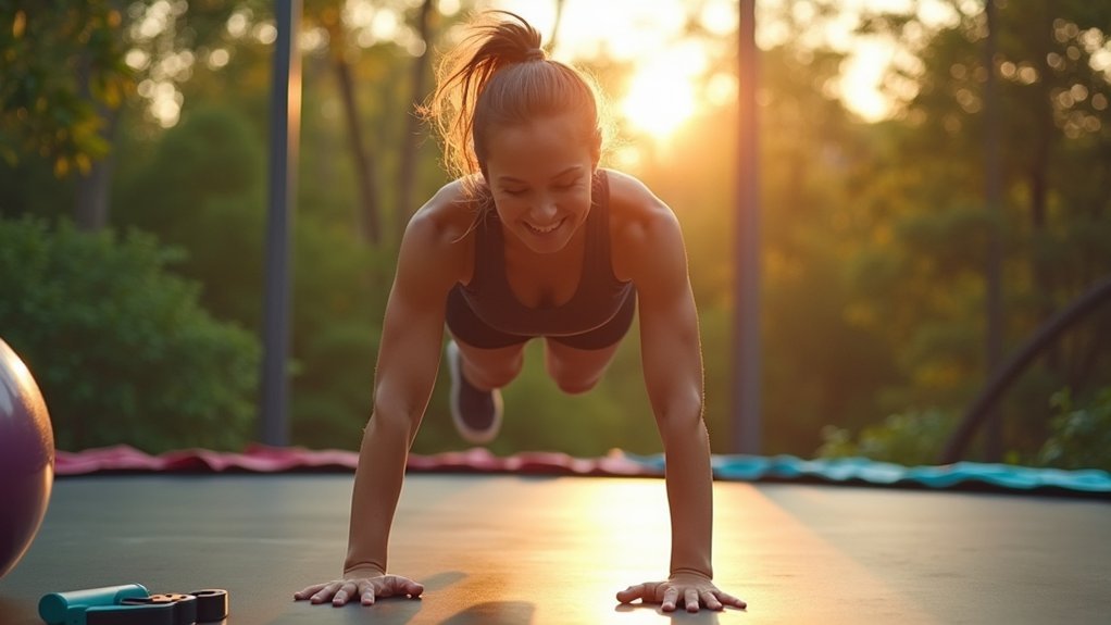 trampoline core stabilization techniques