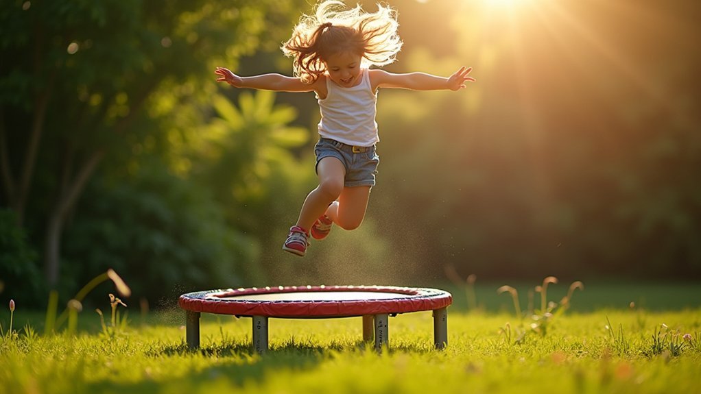 trampoline exercise burns calories