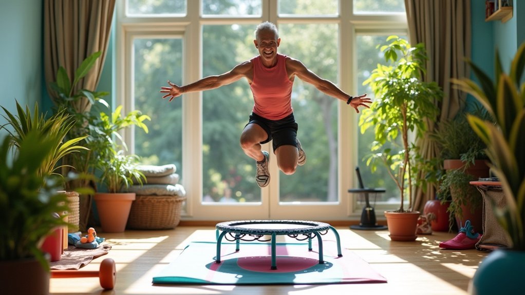 trampoline exercises protect joints