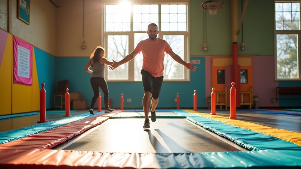 trampoline training safety protocols