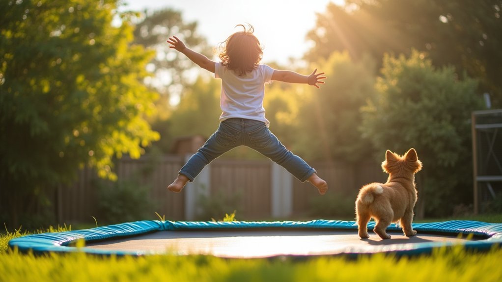 trampoline vestibular system training