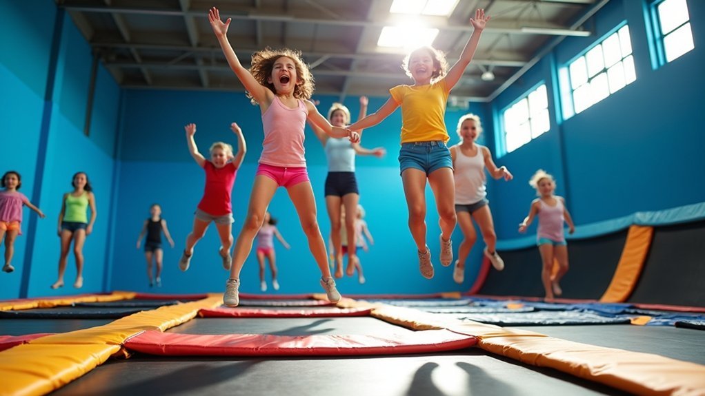 trampoline workouts for calorie burning