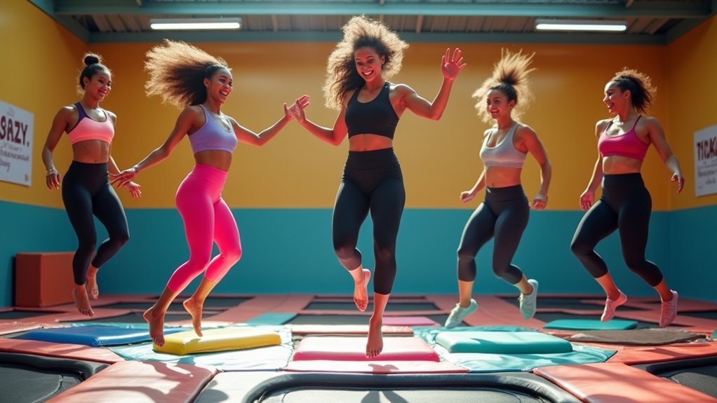 trampoline workouts reduce cellulite