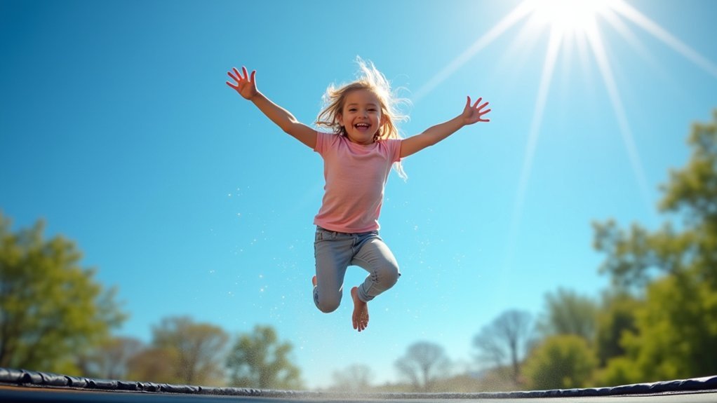 trampolines enhance neural feedback