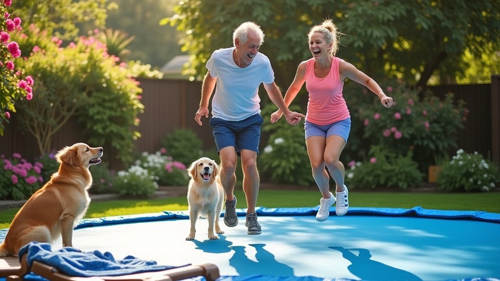 trampolines for calorie burning