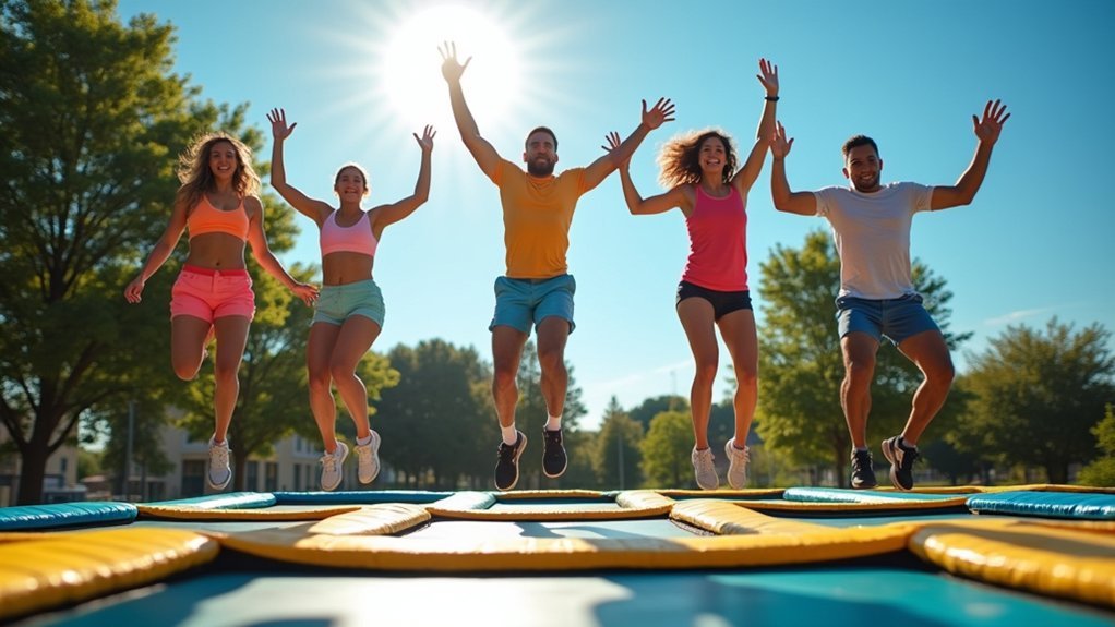 trampolining boosts afterburn effect