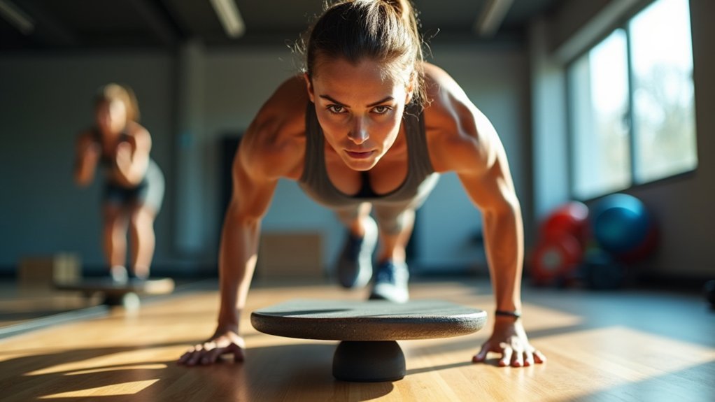 unstable surfaces enhance balance training
