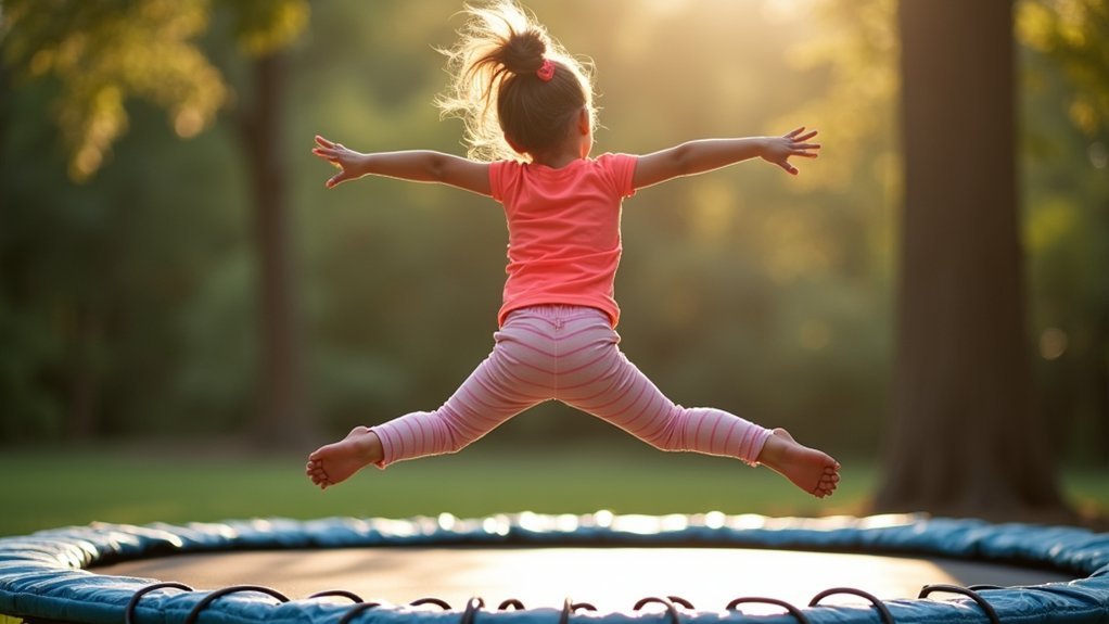 bilateral coordination through jumping