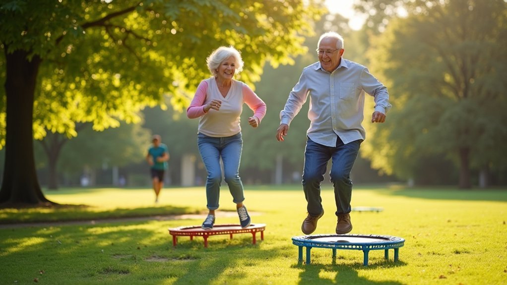 bouncing boosts bone density