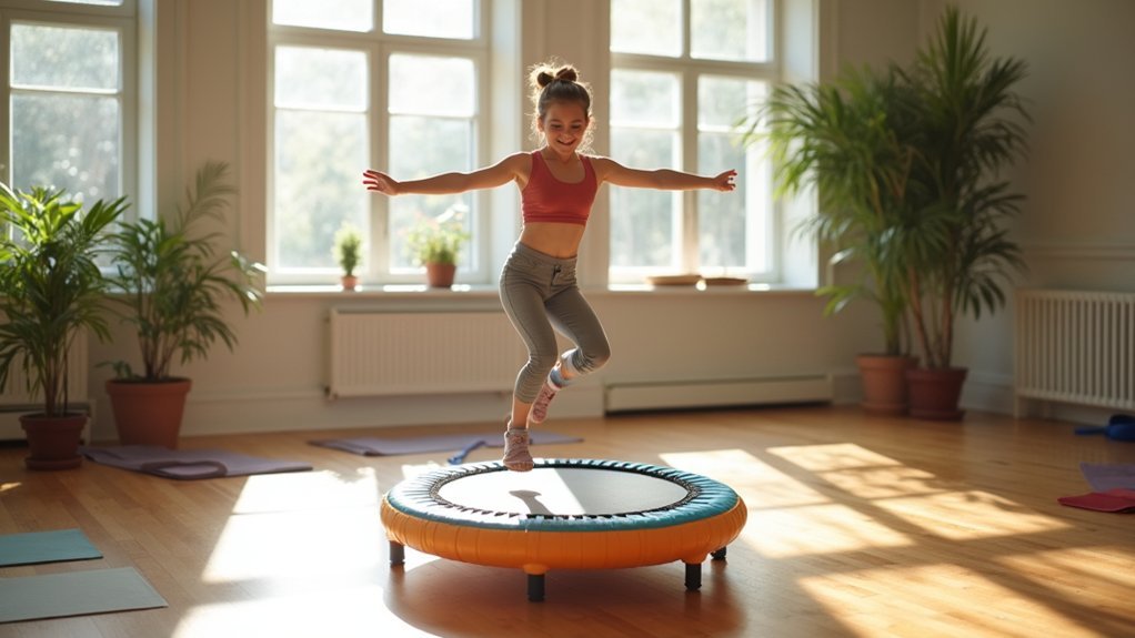 bouncing builds confidence gradually