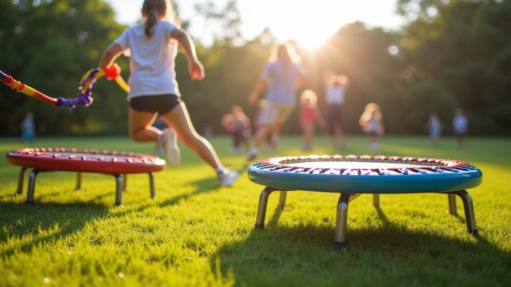 bungee or spring rebounders
