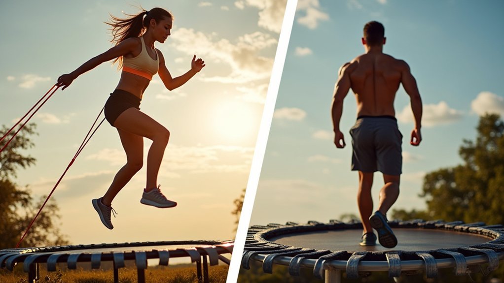 bungee versus spring rebounders