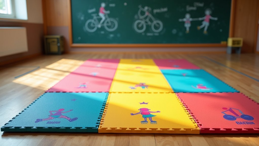 children s exercise mat safety