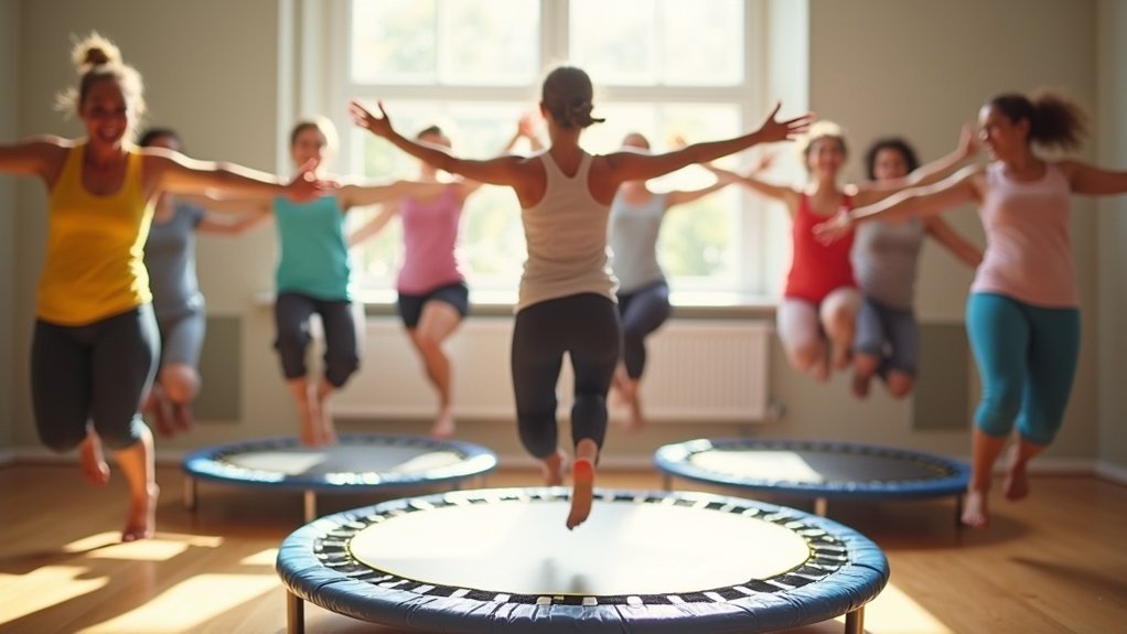 core strength through rebounding