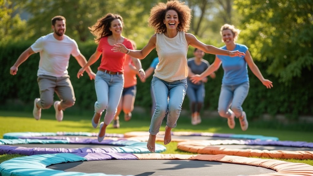 cushioned exercise joint protection